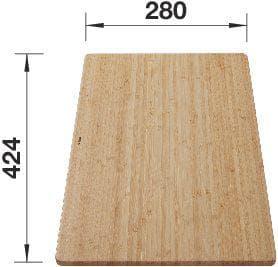 Разделочная доска BLANCO Bamboo SOLIS, Бамбук