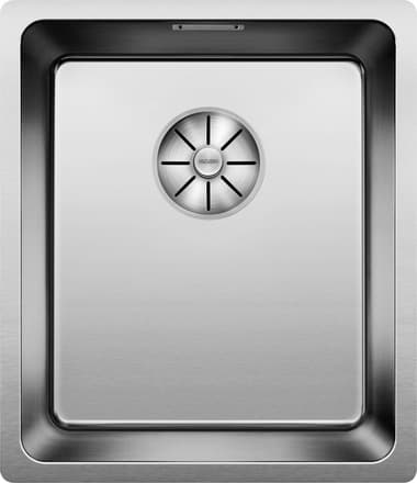Мойка BLANCO ANDANO 340-U нержавеющая сталь зеркальная (отводная арматура InFino), Нержавеющая сталь
