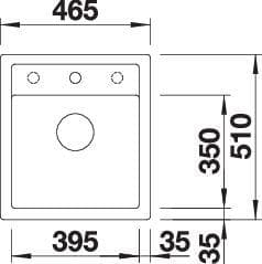 Мойка BLANCO DALAGO 45 SILGRANIT