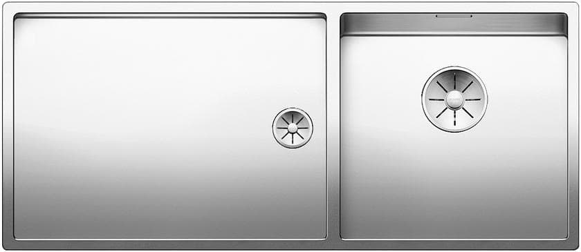 Мойка BLANCO CLARON 400/550-T-U R нержавеющая сталь, Нержавеющая сталь