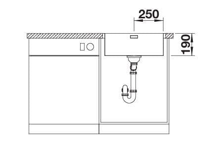 Мойка BLANCO CLARON 500-IF/A