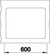 Мойка BLANCO SUBLINE 340/160-F SILGRANIT