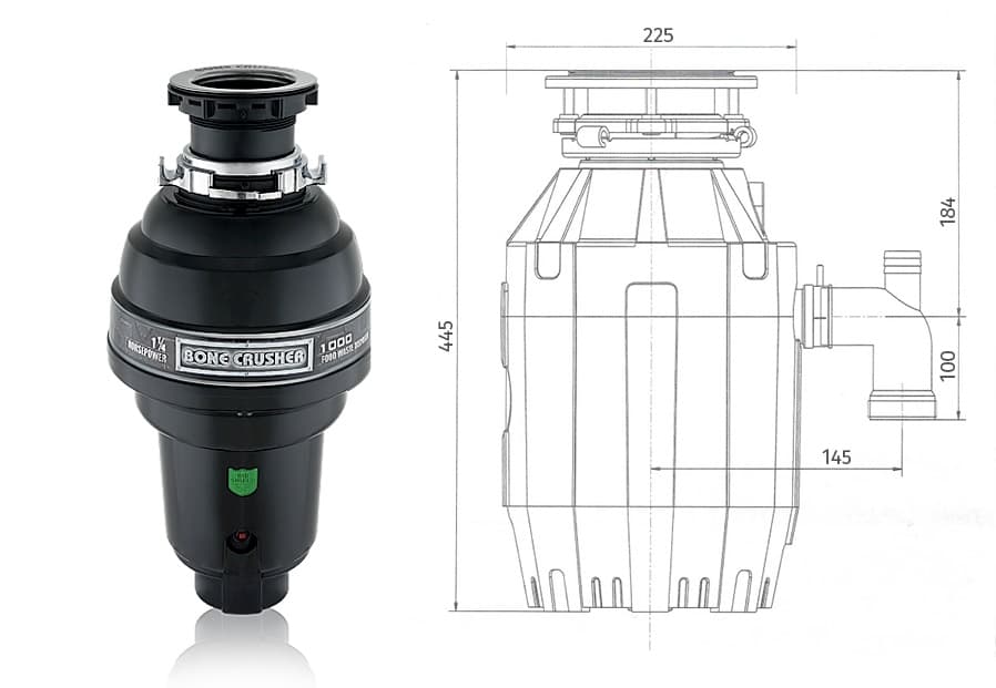 Измельчитель Bone Crusher BC 1000 Delux