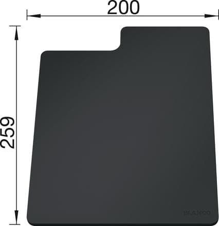 Разделочная доска гибкая BLANCO SITYPad, Серый