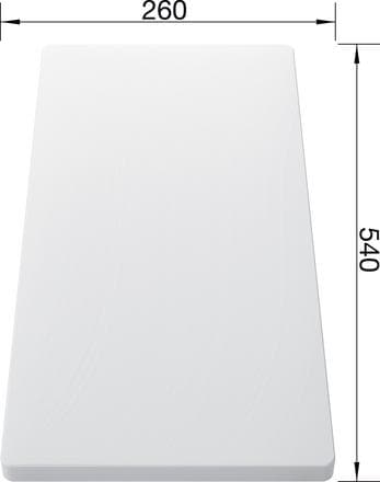 Разделочная доска BLANCO SIGMA, Белый