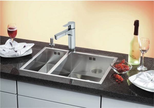 Мойка BLANCO ZEROX 340/180-IF (чаша слева) нержавеющая сталь