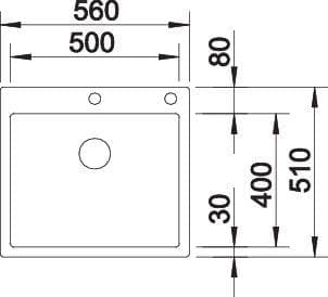 Мойка BLANCO CLARON 500-IF/A