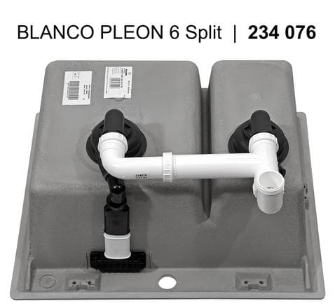 Мойка BLANCO PLEON 6 Split SILGRANIT