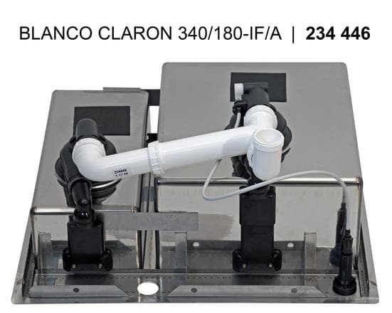 Мойка BLANCO CLARON 340/180-IF/А нержавеющая сталь