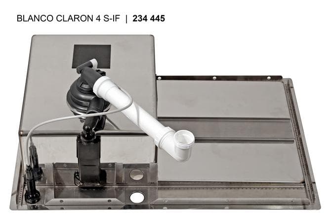 Мойка BLANCO CLARON 4 S-IF/А (чаша слева) нержавеющая сталь