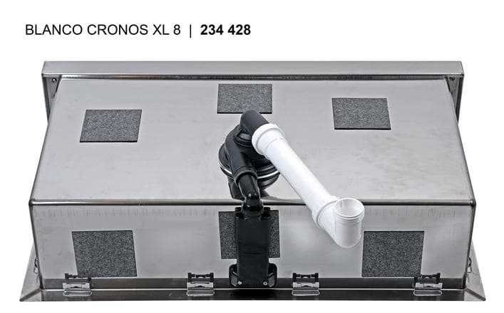Мойка BLANCO CRONOS XL 8-U нержавеющая сталь зеркальная