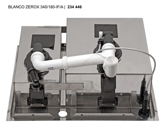 Мойка Blanco ZEROX 340/180-IF/А нержавеющая сталь