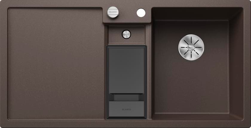 Мойка BLANCO COLLECTIS 6S SILGRANIT правая (автомат), Кофе