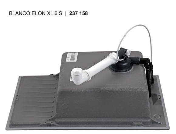 Мойка BLANCO ELON XL 6 S-F SILGRANIT (клапан-автомат InFino)