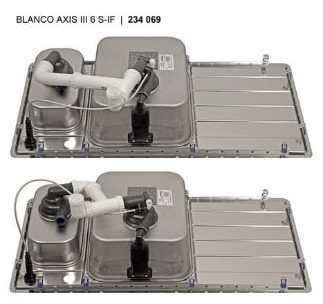 Мойка BLANCO AXIS III 6 S-IF
