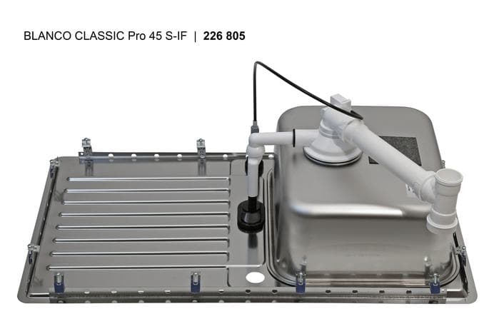 Мойка BLANCO CLASSIC PRO 45 S-IF нержавеющая сталь