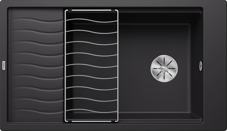 Мойка BLANCO ELON XL 8 S SILGRANIT, Черный