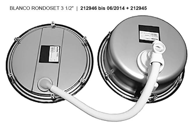 Мойка BLANCO RONDOSET нержавеющая сталь