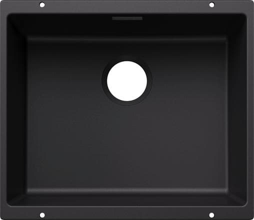 Мойка BLANCO SUBLINE 500-U SILGRANIT (for Coloured Components), Черный