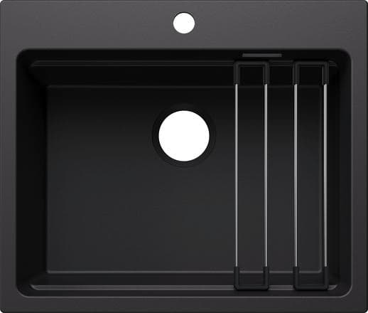 Мойка BLANCO ETAGON 6 SILGRANIT (for Coloured Components), Черный