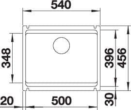 Мойка BLANCO ETAGON 500-U керамика