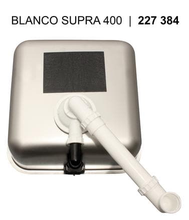 Мойка BLANCO SUPRA 400-IF R12 нержавеющая сталь