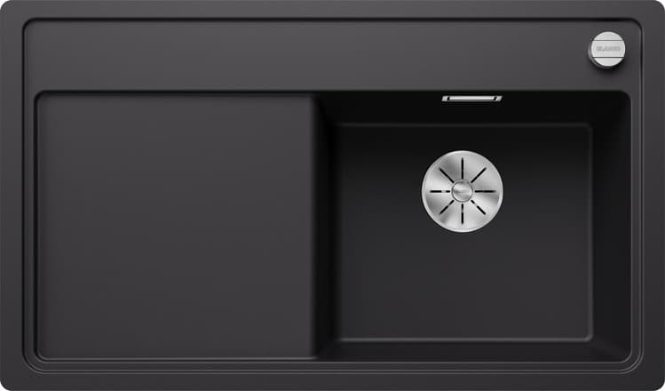Мойка BLANCO ZENAR 45 S-F SILGRANIT, Черный