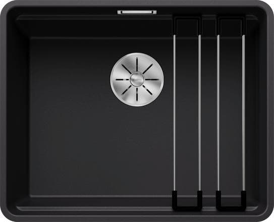 Мойка BLANCO ETAGON 500-F SILGRANIT, Черный