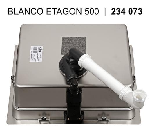Мойка BLANCO ETAGON 500-IF нержавеющая сталь