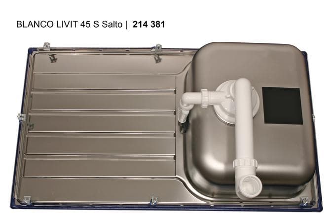 Мойка BLANCO LIVIT 45 S Salto нержавеющая сталь
