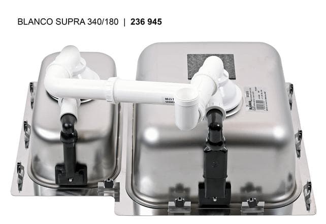 Мойка BLANCO SUPRA 340/180-IF нержавеющая сталь