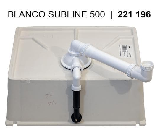 Мойка BLANCO SUBLINE 500-U керамика