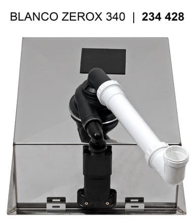 Мойка BLANCO ZEROX 340-U Durinox нержавеющая сталь