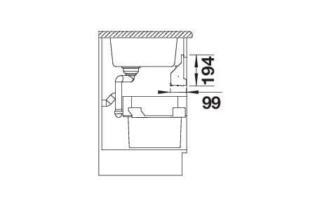 Выдвижная полка BLANCO Orga Shelf 60 H